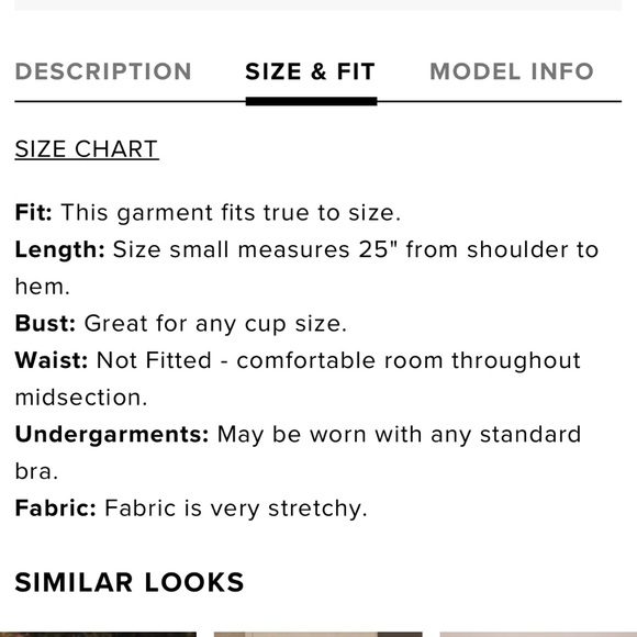 NWOT Lulus DAY tan knotted tee - Picture 7 of 7